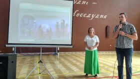 Przedstawiciele Technikum w Zespole Szkół im. Stanisława Staszica w Staszowie opowiadają o realizowanych projektach zawodowych.