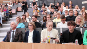 Świętokrzyski Kurator Oświaty, Dyrektor Wydziału Nadzoru Pedagogicznego i Strategii oraz przedstawiciele Rady Dzieci i Młodzieży RP