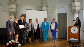 wręczenie Certyfikatu Szkoły Promującej Zdrowie 1