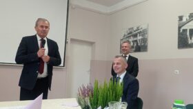 Wystąpienie Pana Jana Nowaka Starosty Kazimierskiego