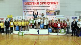 Zwycięskie drużyny w III Olimpiadzie Przedszkolaka