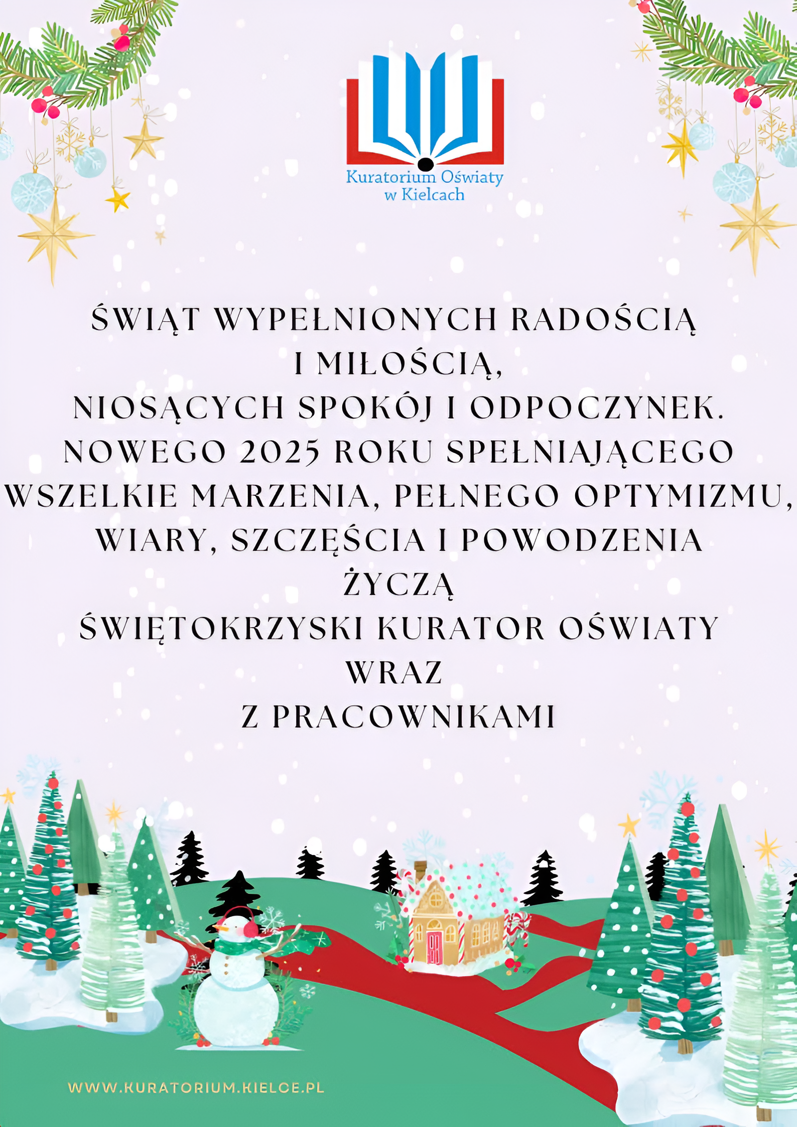 Życzenia Boże Narodzenia 2024