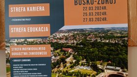 Plakat - Świętokrzyska Giełda Szkół Ponadpodstawowych - powiat buski