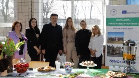 Prezentacja stoiska Zespołu Szkół Ponadpodstawowych nr 2 w Końskich
