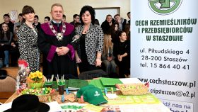 Stoisko Cechu Rzemieślników i Przedsiębiorców w Staszowie