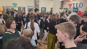 Tłumy uczniów klas 8 na Giełdzie Szkół we Włoszczowie