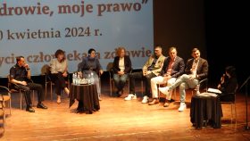 Uczestnicy dyskusji panelowej (fot. Adrian Lasak)