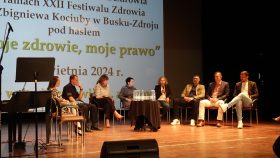 Uczestnicy dyskusji panelowej (fot. Adrian Lasak)