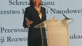 zdjęcie 2 Przemówienie Wiceministra Edukacji i Przewodniczącej Rady Fundacji dr Joanny Muchy