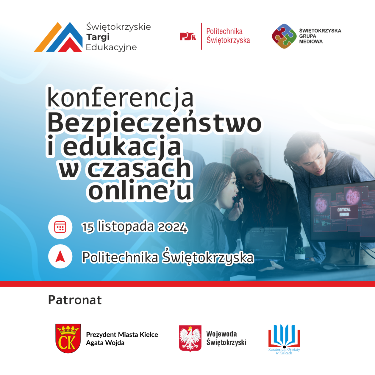Konferencja „Bezpieczeństwo i edukacja w czasach online'u