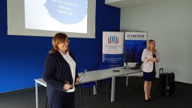 Pani Grażyna Dekiel, Świętokrzyski Wicekurator Oświaty, Pani Sylwia Kurtek, starszy wizytator