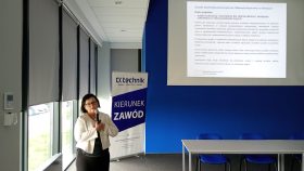 Pani Jolanta Gad – wicedyrektor ZSE w Kielcach