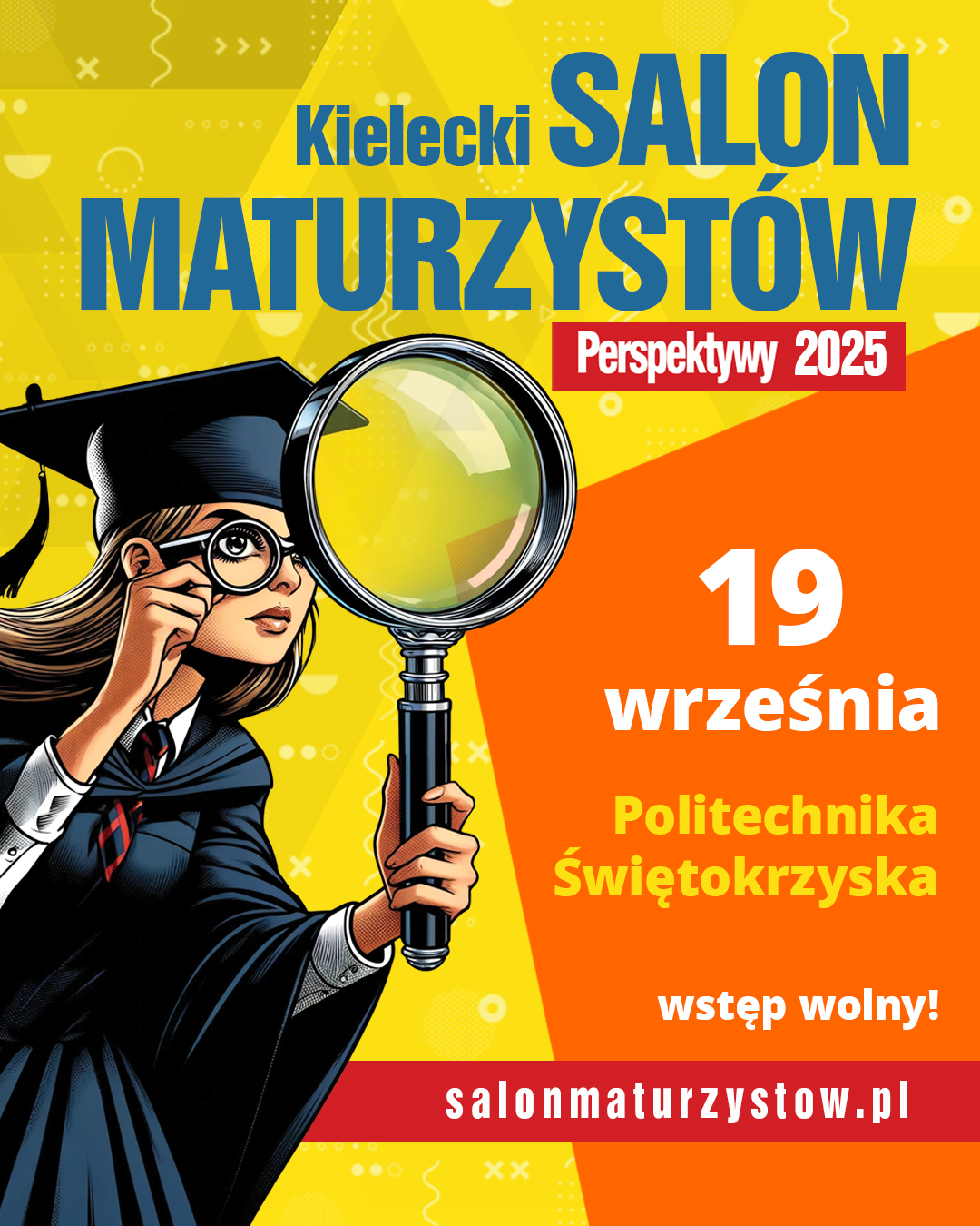 Kielecki Salon Maturzystów 2025 plakat