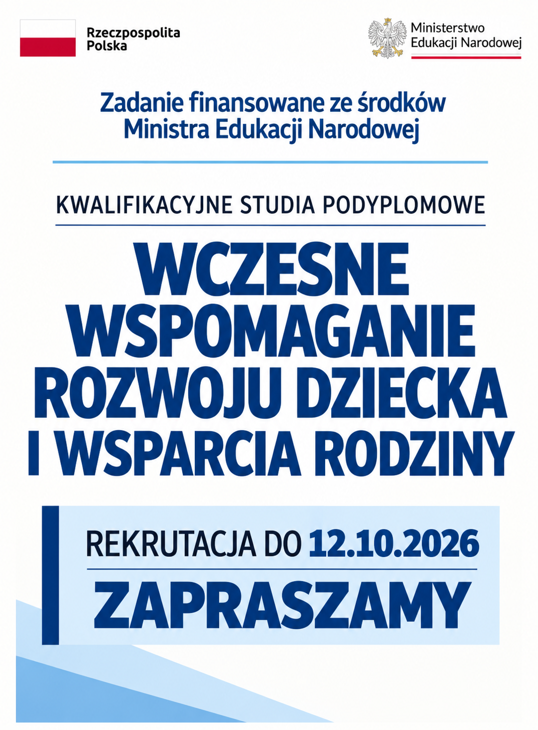 Wczesne wspomaganie rozwoju dziecka